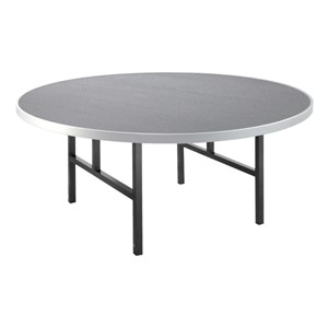 Alulite Round Aluminum Folding Table